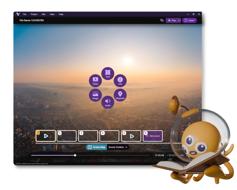 Capture Share Inspire platform distribution visual