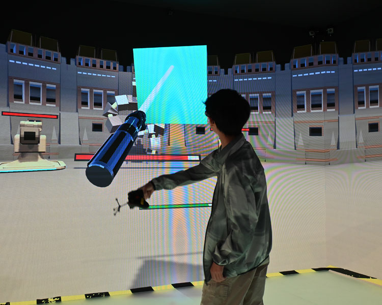 LED vCAVE high fidelity solution visual